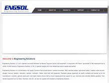 Tablet Screenshot of engsol.co.ug